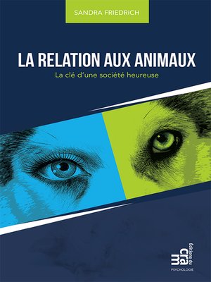 cover image of La relation aux animaux